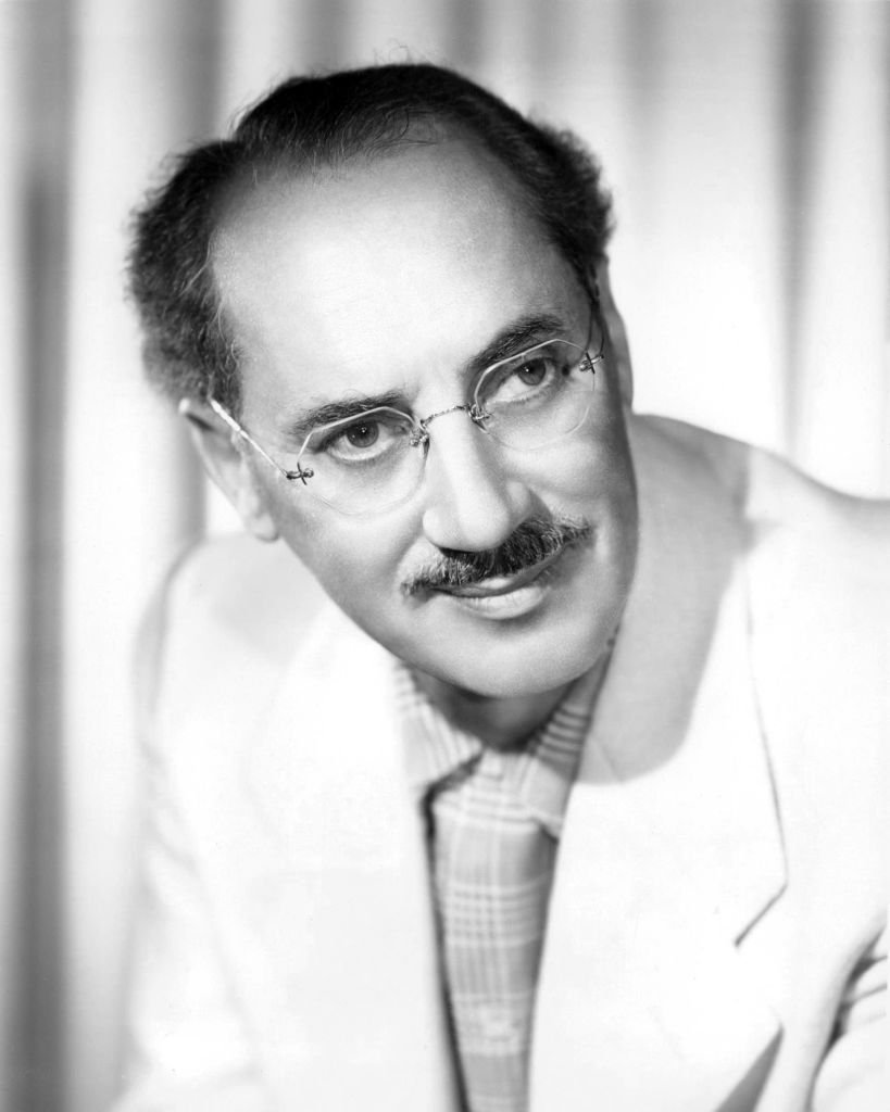 Image Credits: Getty Images / Silver Screen Collection | American comedian Groucho Marx (1890 - 1977), circa 1955.