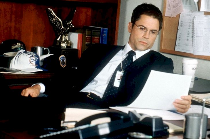 Image Credit: Getty Images/Hulton Archive | Rob Lowe On Set 1999