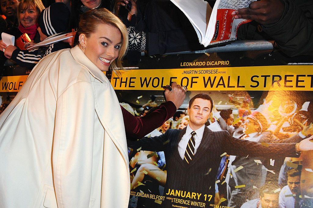 Margot Robbie attending the UK The Wolf Of Wall Street Premiere/Photo:Getty Images