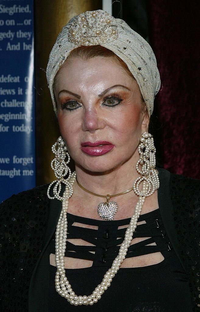 Image Credits: Getty Images / Frederick M. Brown | Jacqueline Stallone attends the 36th Annual Academy of Magical Arts Awards Show and Banquet in association with the Magic Castle at the Henry Fonda Music Box Theater on May 1, 2004 in Hollywood, California. The event was dedicated to Roy Horn of Siegfried & Roy.