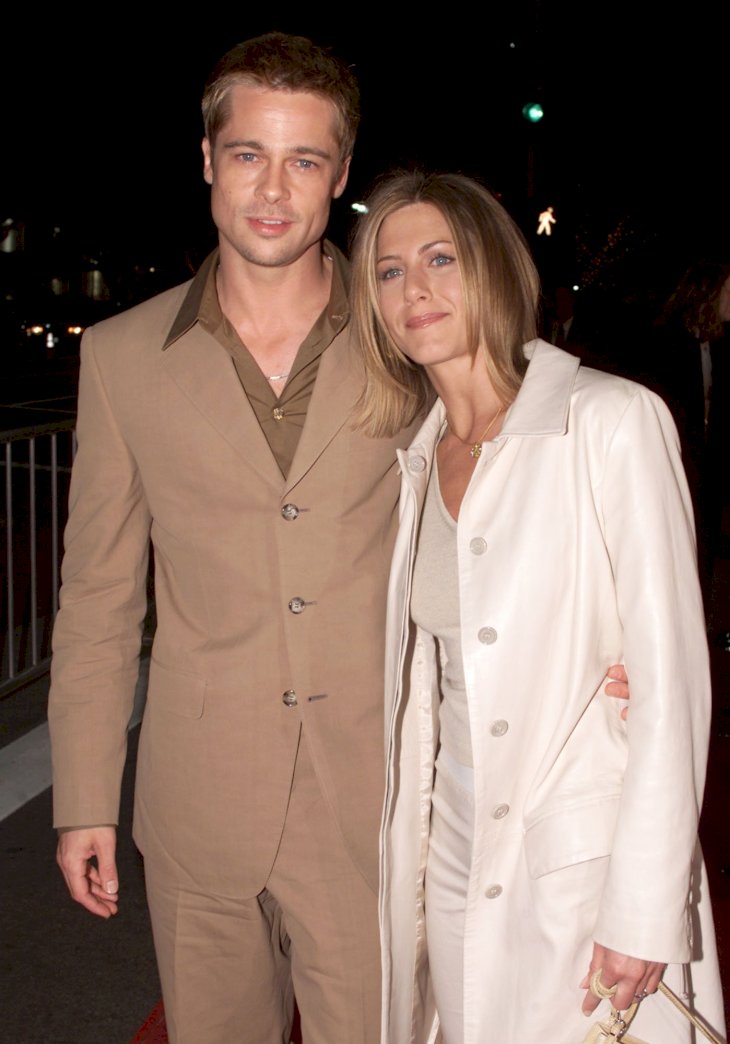 Image Credit: Getty Images/Kevin Winter | Brad Pitt and Jennifer Aniston at the premiere of 'The Mexican'