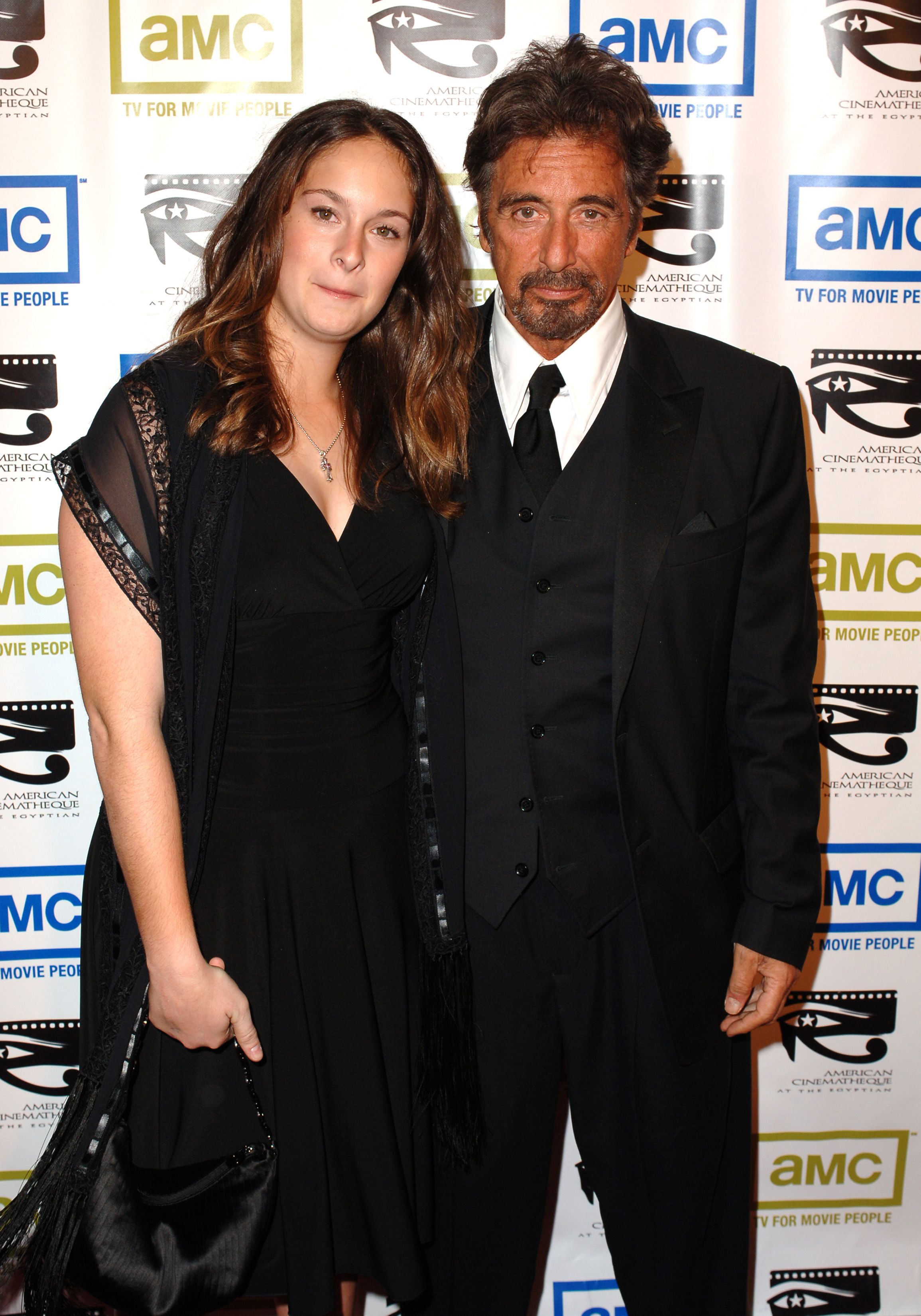 Julie Marie Pacino and her father / Getty Images