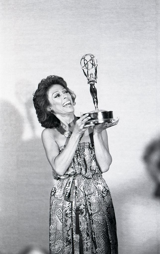 Image Credits: Getty Images / Joan Adlen | Rita Moreno posing with her Emmy in 1978