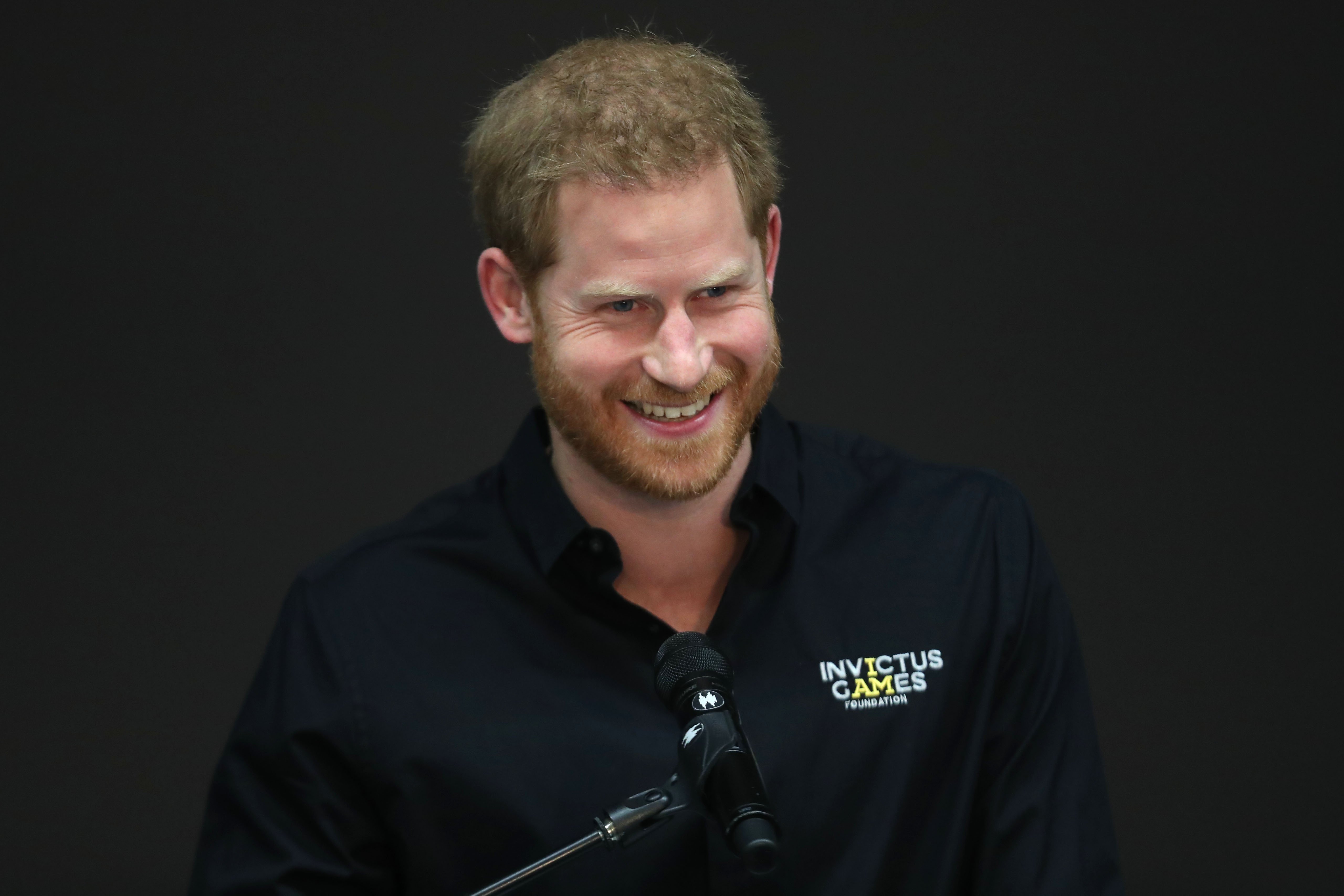 Image Credits: Getty Images | Prince Harry speaks at the Invictus Games.