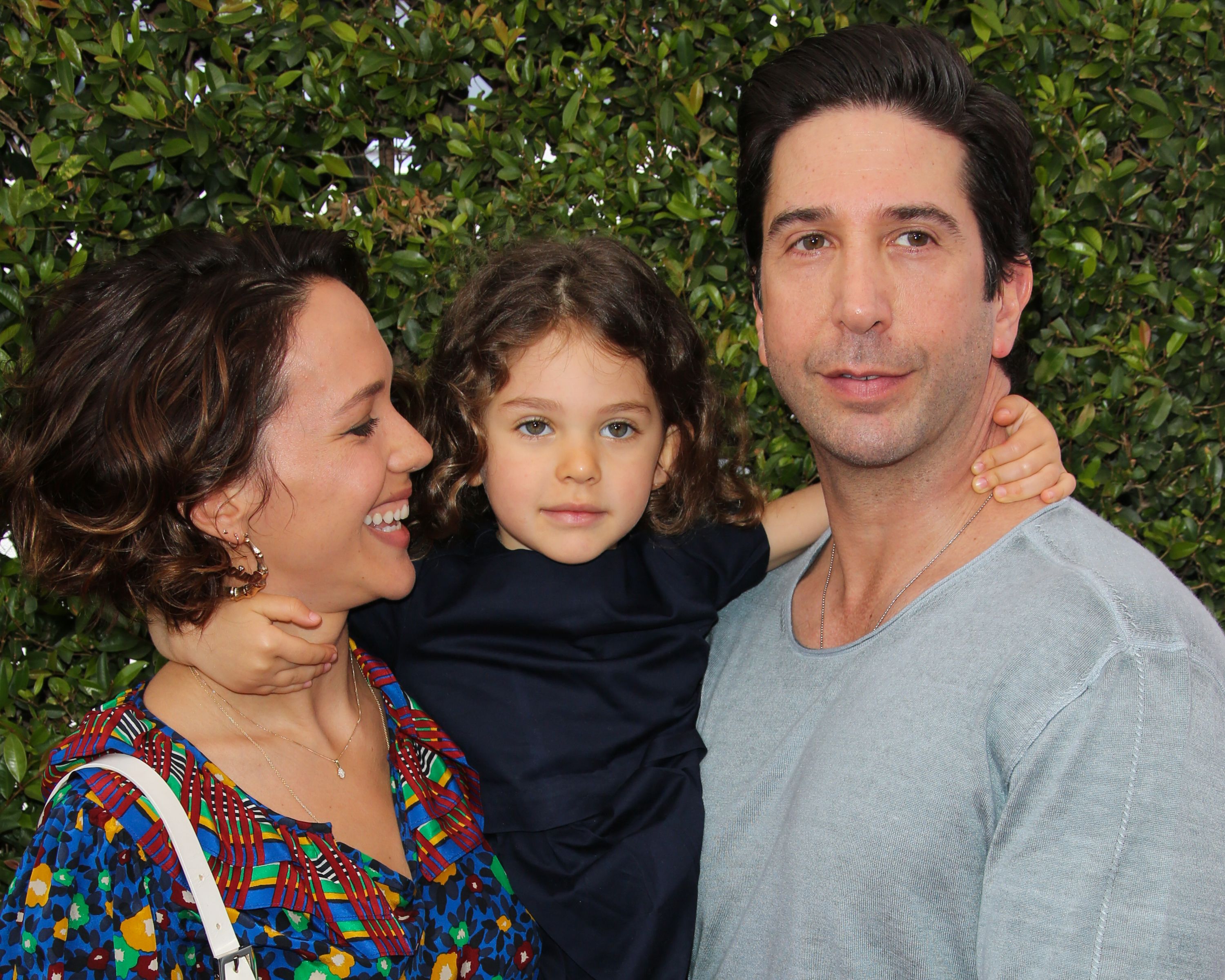 Zoe Buckman, Cleo Schwimmer and David Schwimmer/Photo:Getty Images