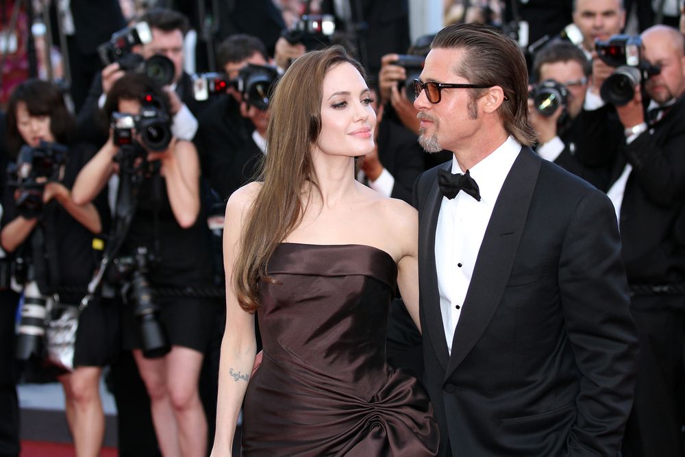 Angelina Jolie and Brad Pitt / Shutterstock