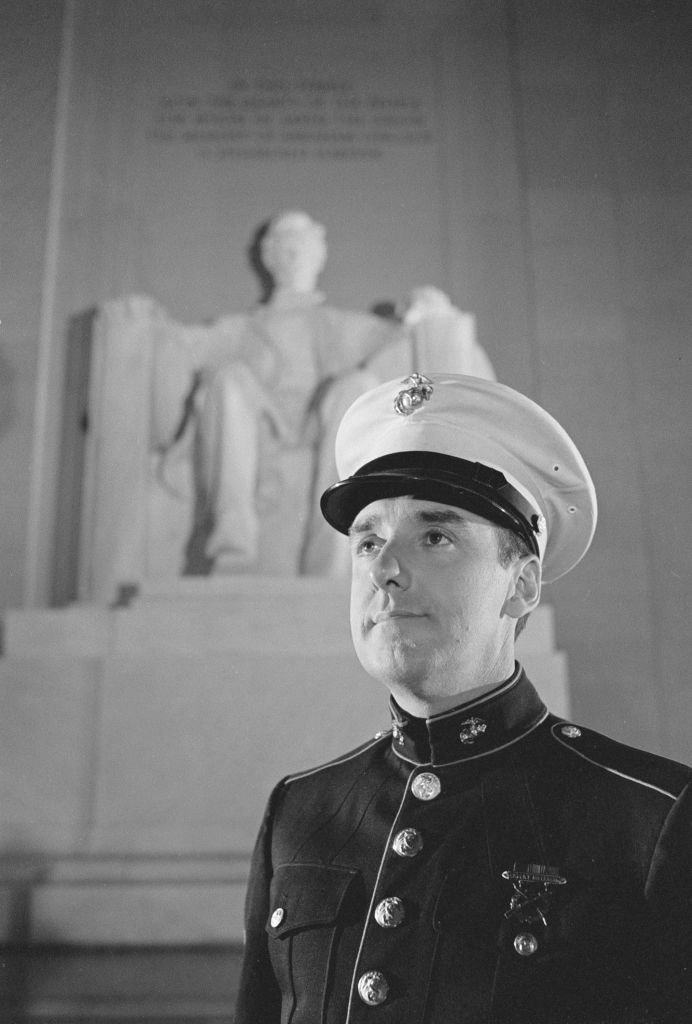 Image Source: Getty Images/CBS Photo Archive| Jim Nabors as Pvt. Gomer Pyle in the episode 'The Show Must Go On', in the CBS television series "Gomer Pyle, USMC," August 11, 1967