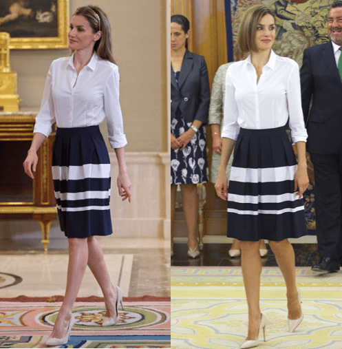 Getty Images: Getty Images/Fotonoticias | The stunning Queen Letizia of Spain is photographed by the press.