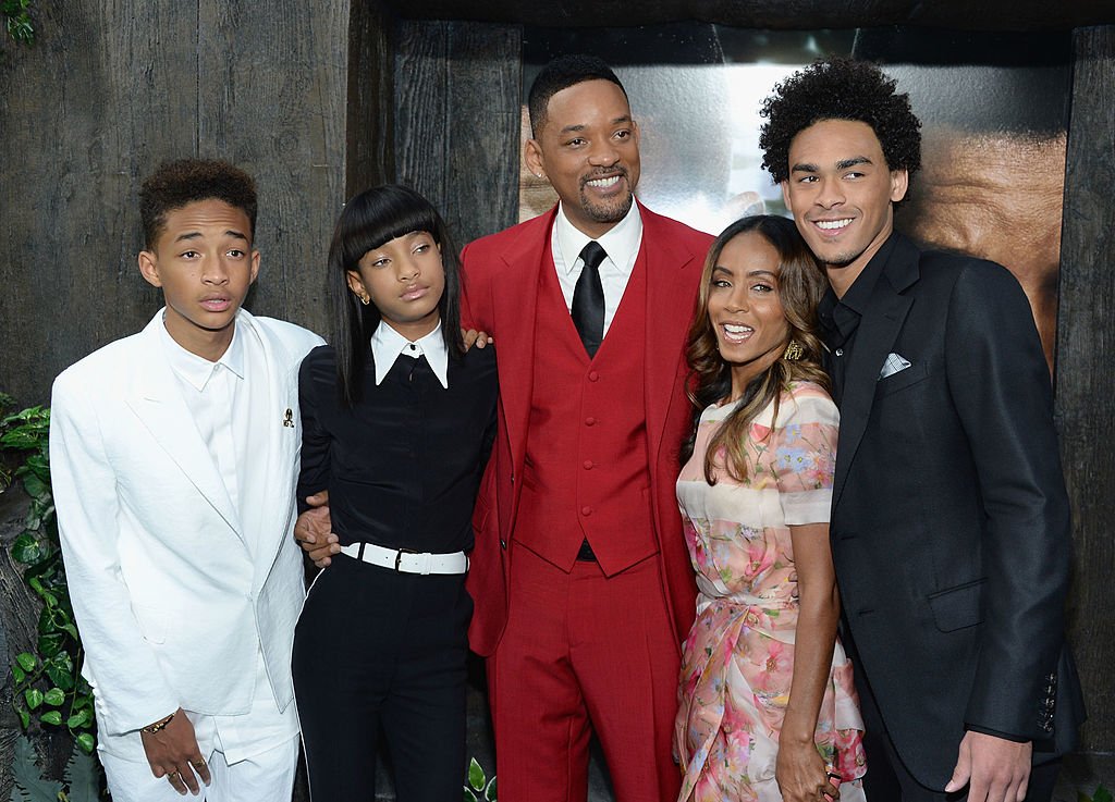 Image Credits: Getty Images / Dimitrios Kambouris / WireImage | Jaden Smith, Willow Smith, Will Smith, Jada Pinkett Smith and Trey Smith attend the "After Earth" premiere at Ziegfeld Theater on May 29, 2013 in New York City. Image Credits: Getty Images / Dimitrios Kambouris / WireImage | Jaden Smith, Willow Smith, Will Smith, Jada Pinkett Smith and Trey Smith attend the "After Earth" premiere at Ziegfeld Theater on May 29, 2013 in New York City.