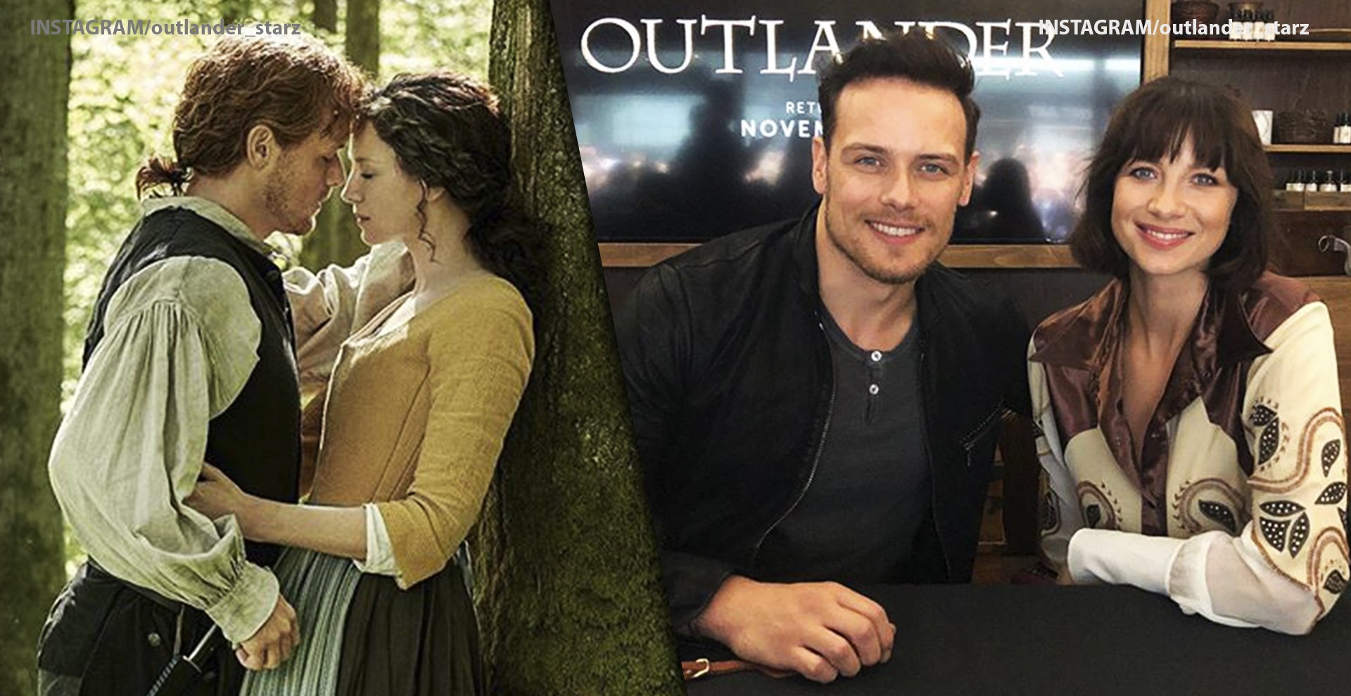 Outlander Cast's Real-life Partners 