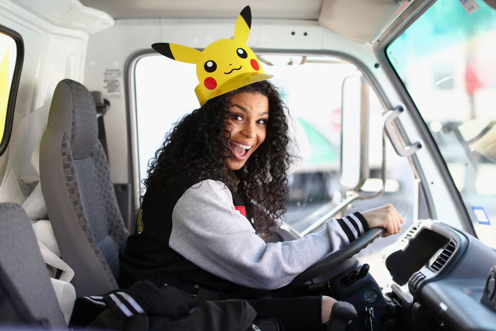 Image Credits: Getty Images / Joe Scarnici | Multi-platinum recording artist, actress, and self-proclaimed Pokémon fan Jordin Sparks celebrated the Pokémon: Let's Go, Pikachu! and Pokémon: Let's Go, Eevee! games for the Nintendo Switch system while attending the tour kick-off event on Sept. 29, 2018, in Los Angeles. Image Credits: Getty Images / Joe Scarnici | Multi-platinum recording artist, actress, and self-proclaimed Pokémon fan Jordin Sparks celebrated the Pokémon: Let's Go, Pikachu! and Pokémon: Let's Go, Eevee! games for the Nintendo Switch system while attending the tour kick-off event on Sept. 29, 2018, in Los Angeles.