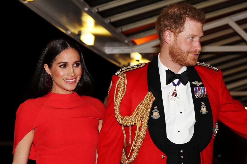 Image Credit: Getty Images / Prince Harry, Duke of Sussex and Meghan, Duchess of Sussex arrive to attend the Mountbatten Music Festival at Royal Albert Hall on March 7, 2020 in London, England.