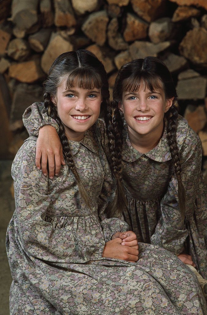 Les jumelles Sidney et Lindsay Greenbush dans "La Petite Maison dans la prairie" | Photo : Getty Images.