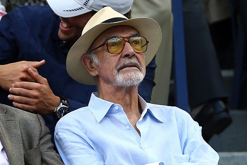 Image Credit: Getty Images/Clive Brunskill | Retired actor, Sean Connery, attends the 2015 U.S. Open