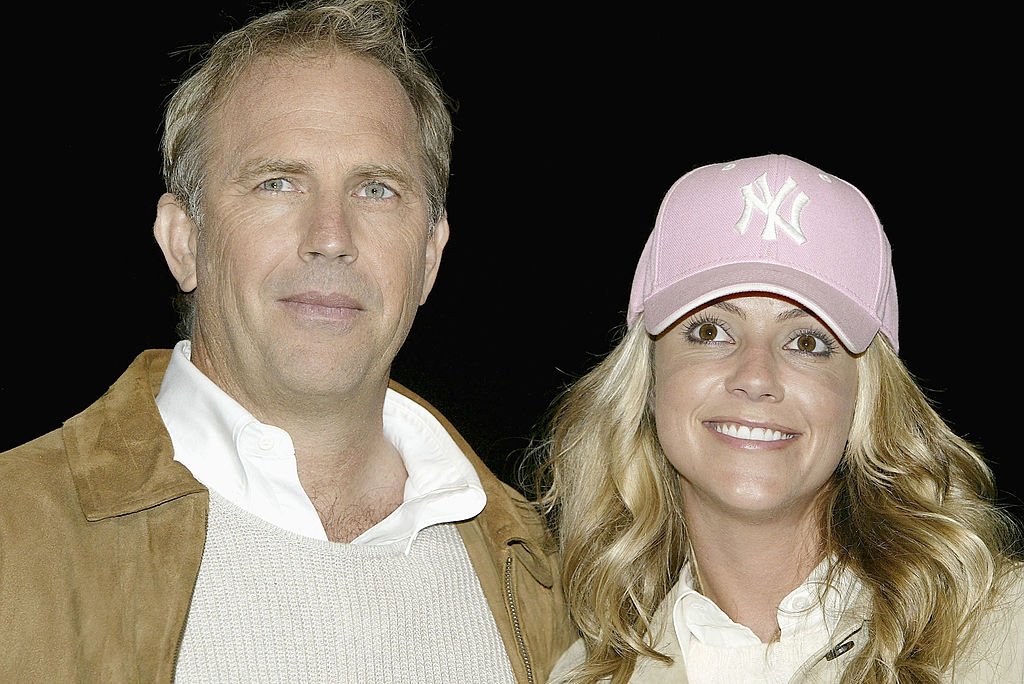 Image Credit: Getty Images / Actor Kevin Costner and his girlfriend Christine Baumgartner attend the 15th Anniversary DVD Release Celebration of "Field of Dreams" on June 9, 2004. Image Credit: Getty Images / Actor Kevin Costner and his girlfriend Christine Baumgartner attend the 15th Anniversary DVD Release Celebration of "Field of Dreams" on June 9, 2004.