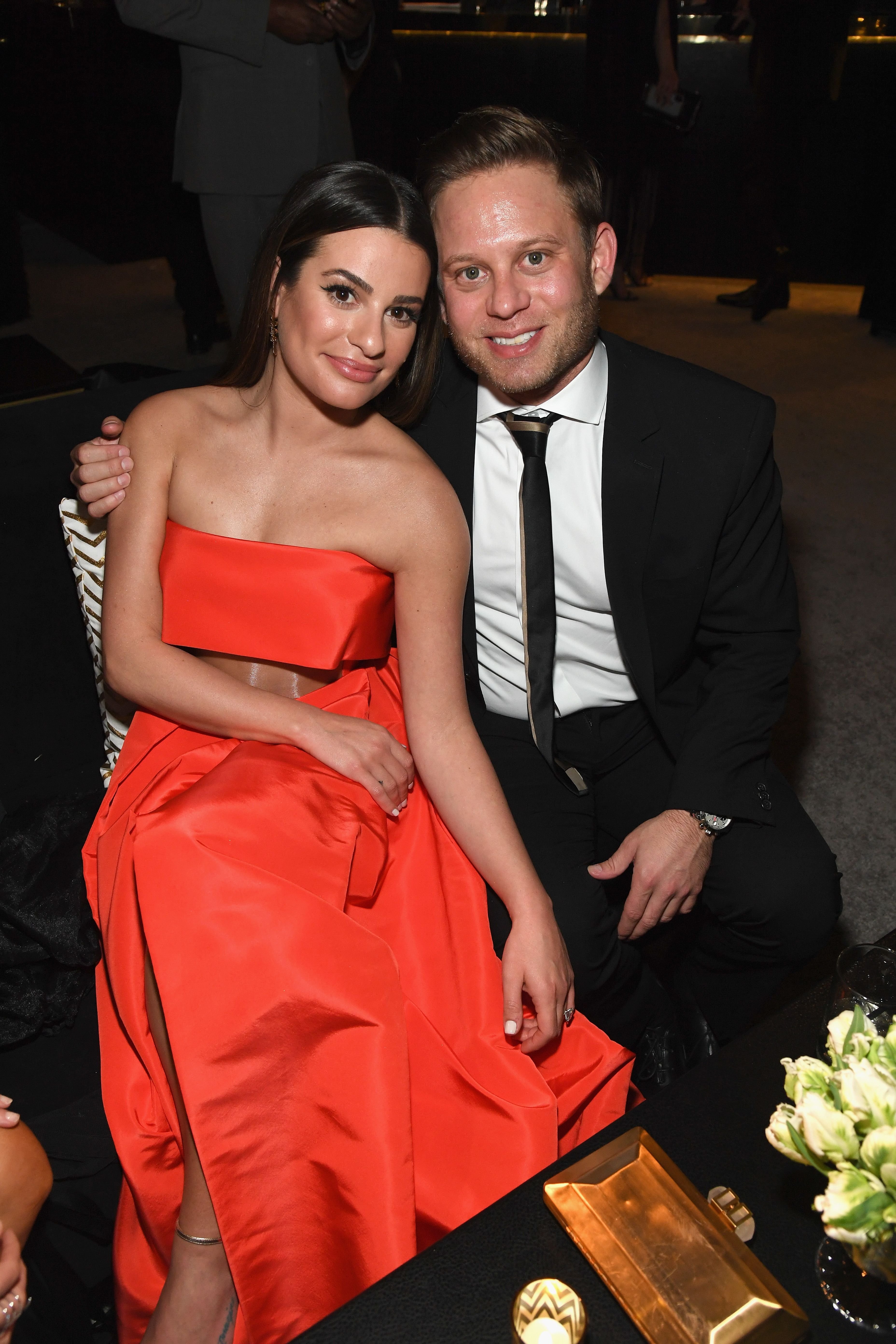 Lea Michele and Zandy Reich/Photo:Getty Images
