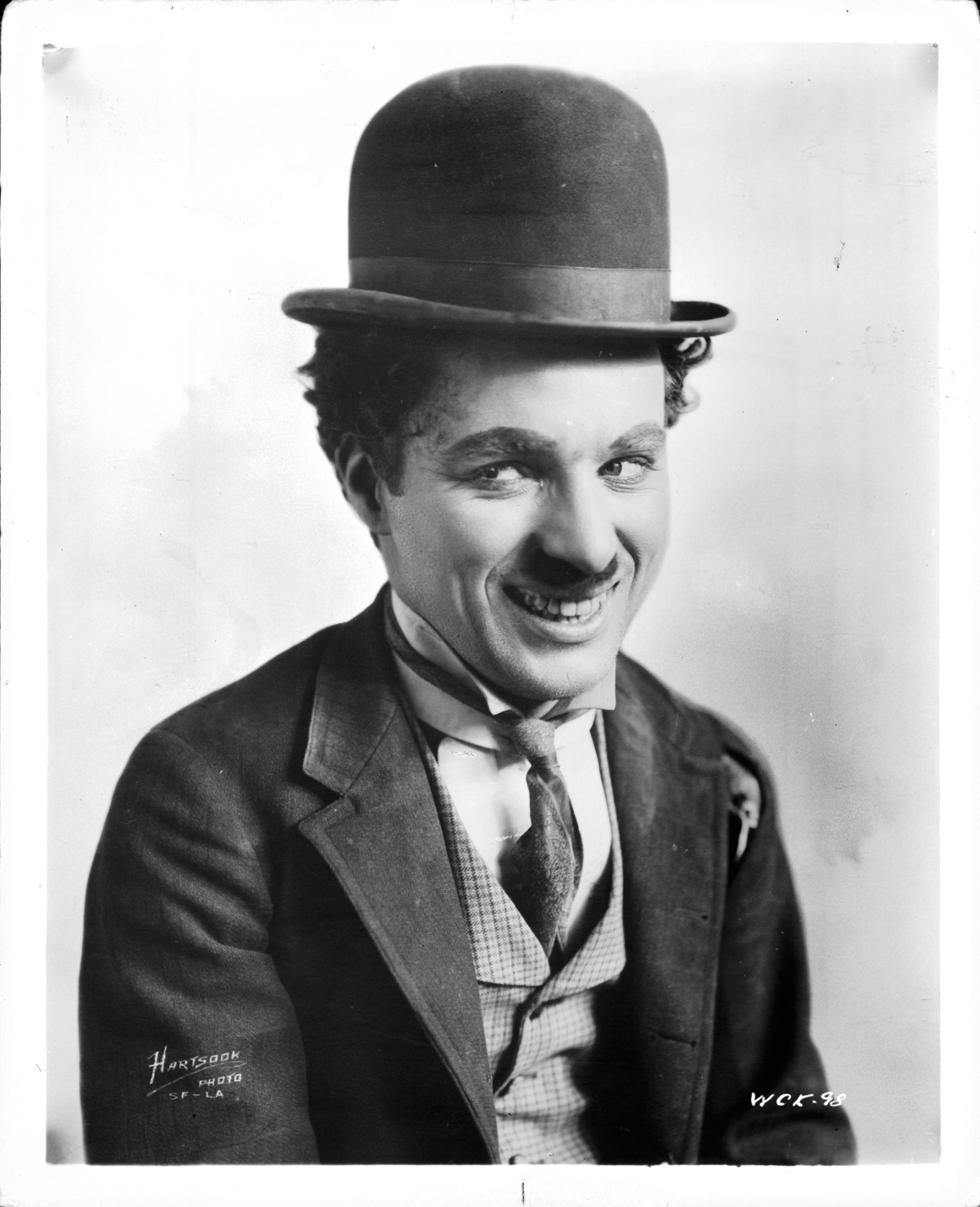 Image Source: Getty Images/Portrait of Charlie Chaplin