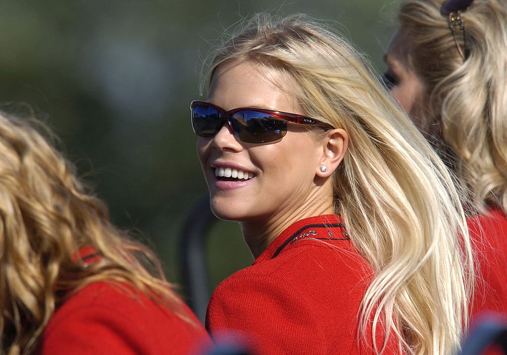 Image Credits: Getty Images / Leon Halip / WireImage | Elin Nordegren watches the opening ceremonies for the 35th Ryder Cup at Oakland Hills C.C. Thursday afternoon. Image Credits: Getty Images / Leon Halip / WireImage | Elin Nordegren watches the opening ceremonies for the 35th Ryder Cup at Oakland Hills C.C. Thursday afternoon.