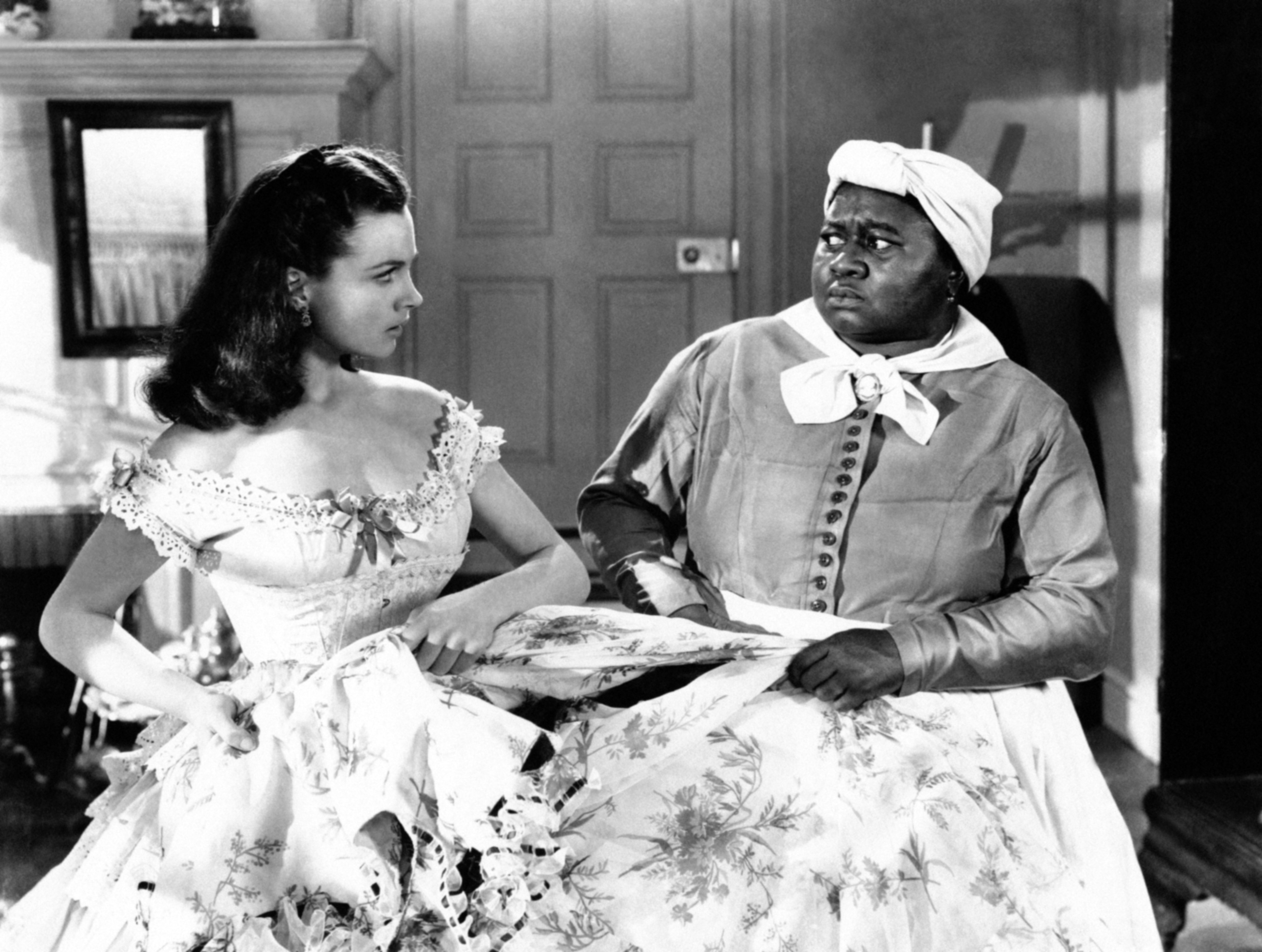 Image Credits: Getty Images | Vivien Leigh with actress Hattie McDaniel in a scene from "Gone With The Wind"