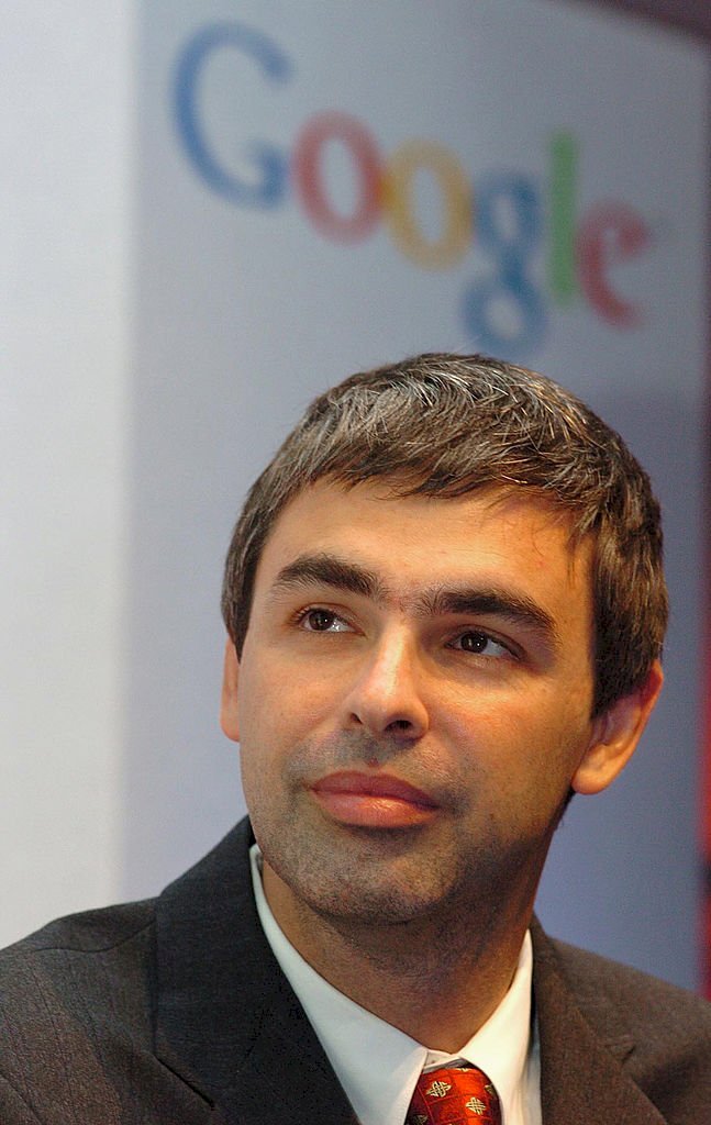Image Credits: Getty Images / John Cogill / Bloomberg | Larry Page.
