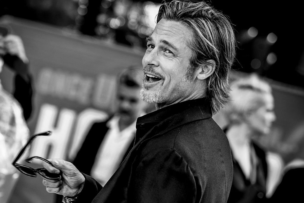 Image Credit: Getty Images/WireImage/Mike Marsland | Pitt at the Once Upon a Time in Hollywood Premier