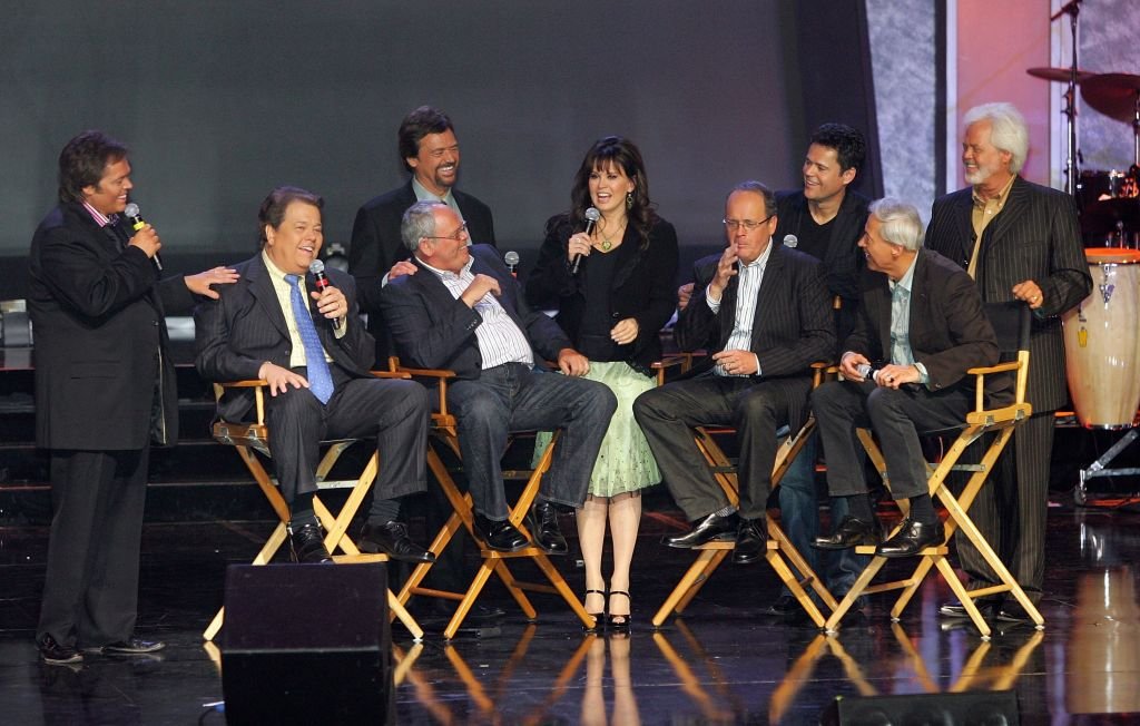 Image Credit: Getty Images / Osmond family joke around during a meet and greet with fans at the Orleans Hotel & Casino August 13, 2007 in Las Vegas, Nevada.