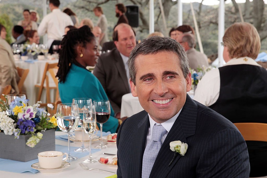 Image Credit: Getty Images / Actor Steve Carell on set for the series, The Office.