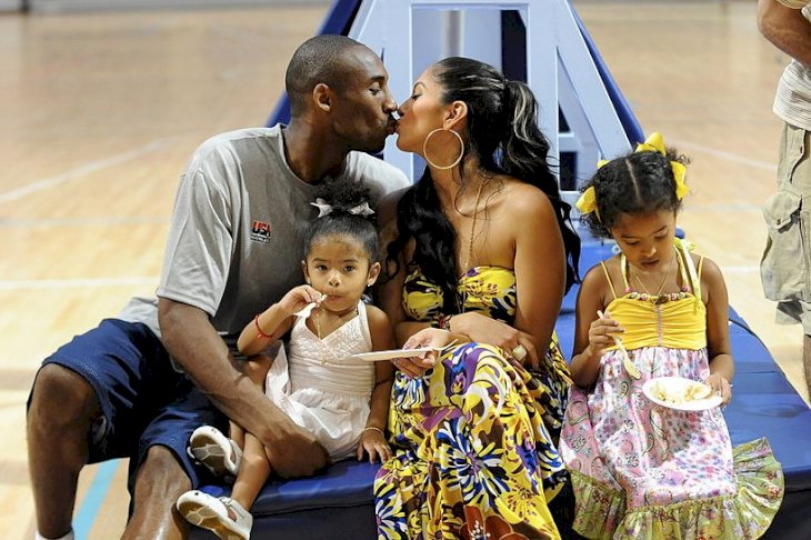 Image Credits: Getty Images / Jesse D. Garrabrant / NBAE | Kobe Bryant #10 of the U.S. Men's Senior National Team celebrates his birthday with his family, Nyla, Vanessa and Natalia during practice at the 2008 Beijing Summer Olympics on August 23, 2008 at the University of Beijing gymnasium in Beijing, China. Image Credits: Getty Images / Jesse D. Garrabrant / NBAE | Kobe Bryant #10 of the U.S. Men's Senior National Team celebrates his birthday with his family, Nyla, Vanessa and Natalia during practice at the 2008 Beijing Summer Olympics on August 23, 2008 at the University of Beijing gymnasium in Beijing, China.