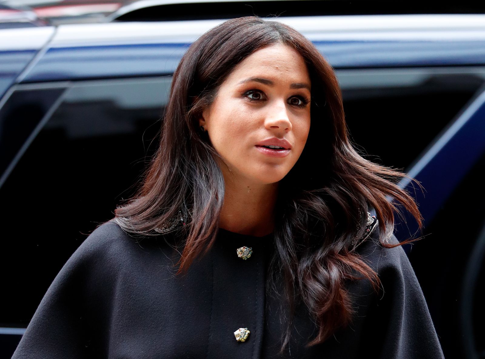 Duchess Meghan at New Zealand House on March 19, 2019, in London, England Photo Max Mumby Getty Images Duchess Meghan at New Zealand House on March 19, 2019, in London, England Photo Max Mumby Getty Images