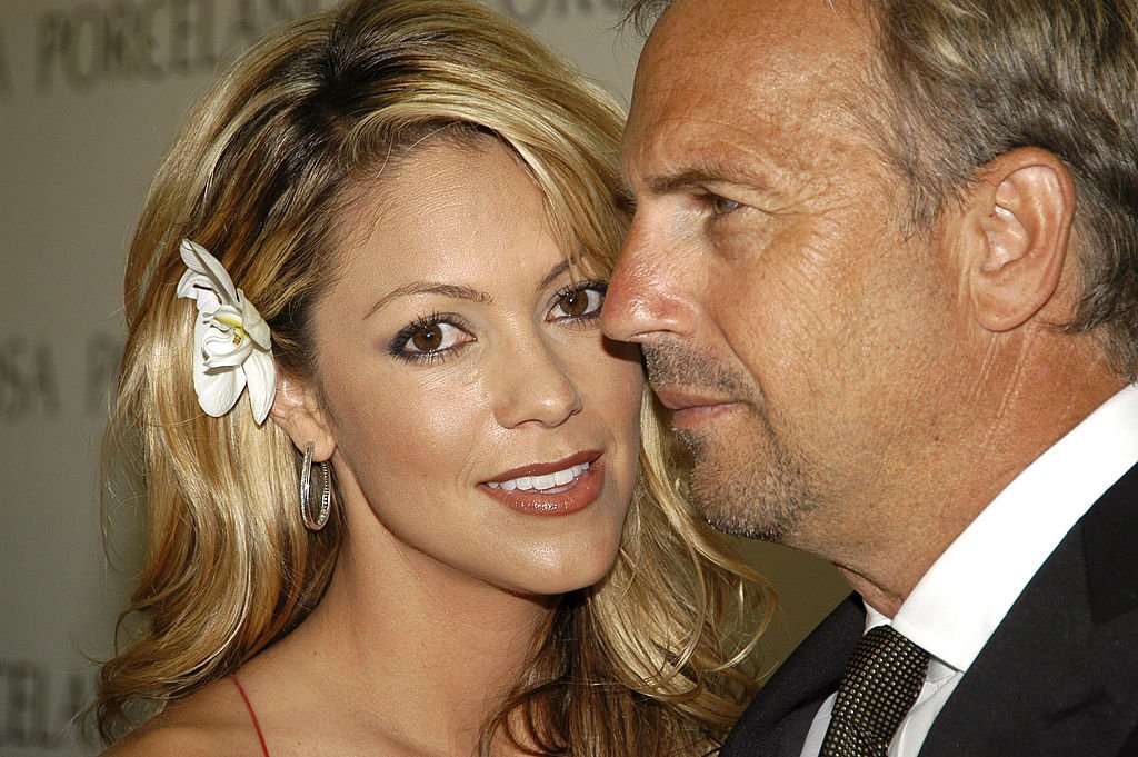 Image Credit: Getty Images / Kevin Costner and wife Christine Baumgartner during Kevin Costner and Christine Baumgartner at Porcelanosa Shop Inauguration - May 5, 2005. Image Credit: Getty Images / Kevin Costner and wife Christine Baumgartner during Kevin Costner and Christine Baumgartner at Porcelanosa Shop Inauguration - May 5, 2005.