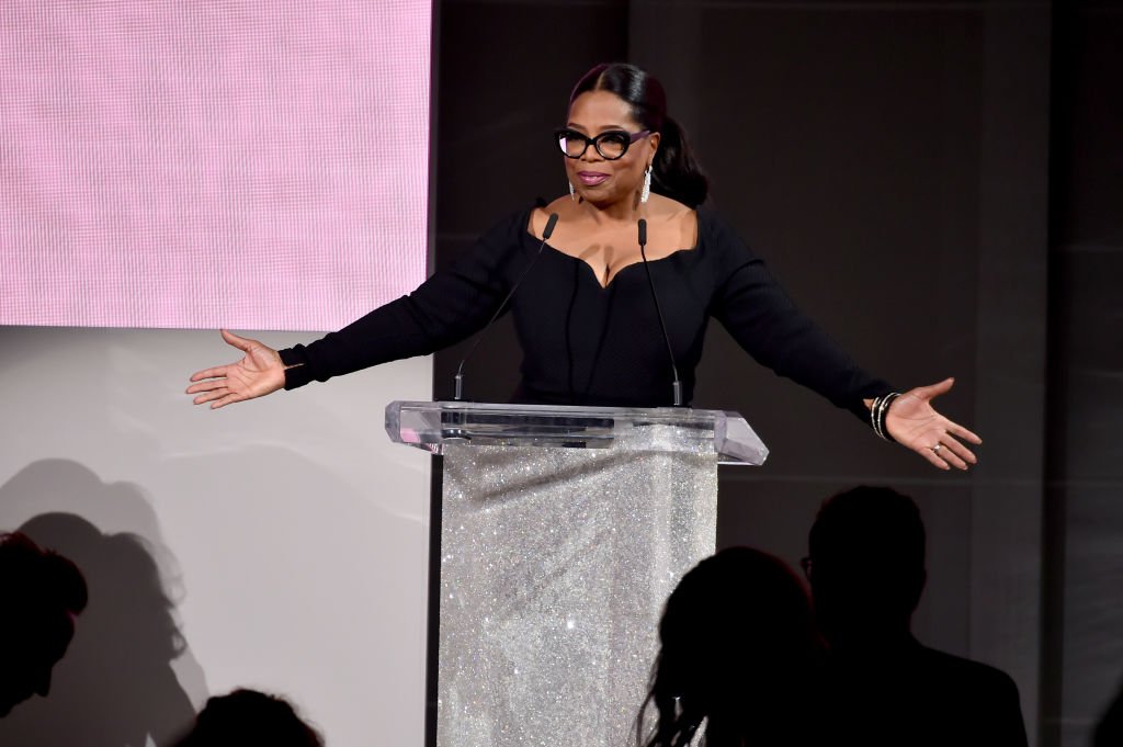 Image Credit: Getty Images / Oprah Winfrey speaks onstage during the 2018 CFDA Fashion Awards at Brooklyn Museum on June 4, 2018 in New York City.