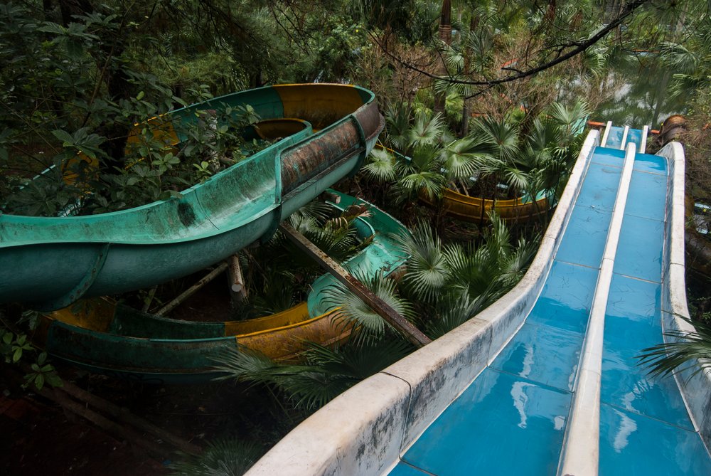 Hue's abandoned water park, Vietnam. | Shutterstock