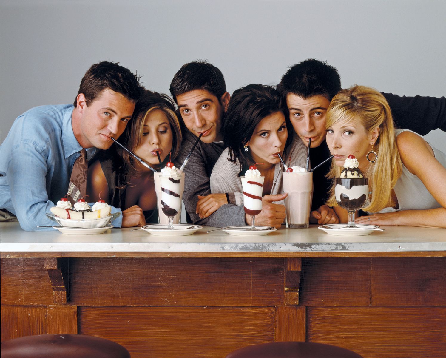 Jennifer Aniston, Courtney Cox, Matthew Perry, Lisa Kudrow, Matt Le Blanc, David Schwimmer/Photo:Getty Images