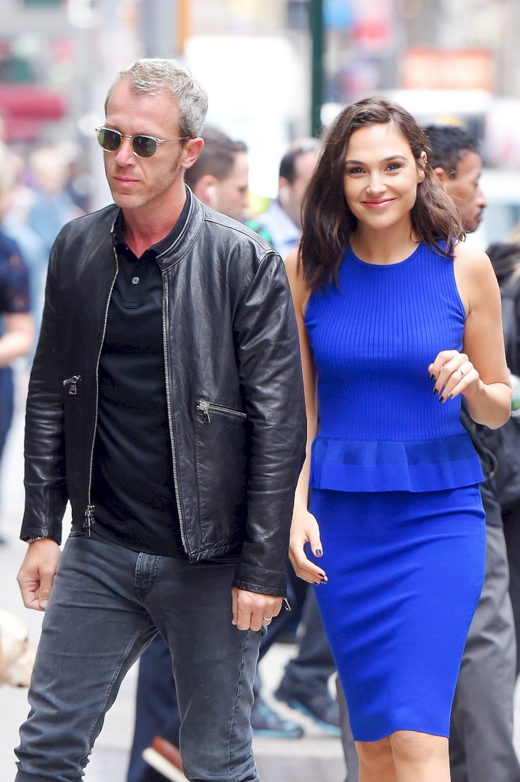 Gal Gadot and husband Yaron Versano are seen out in Manhattan / Getty Images