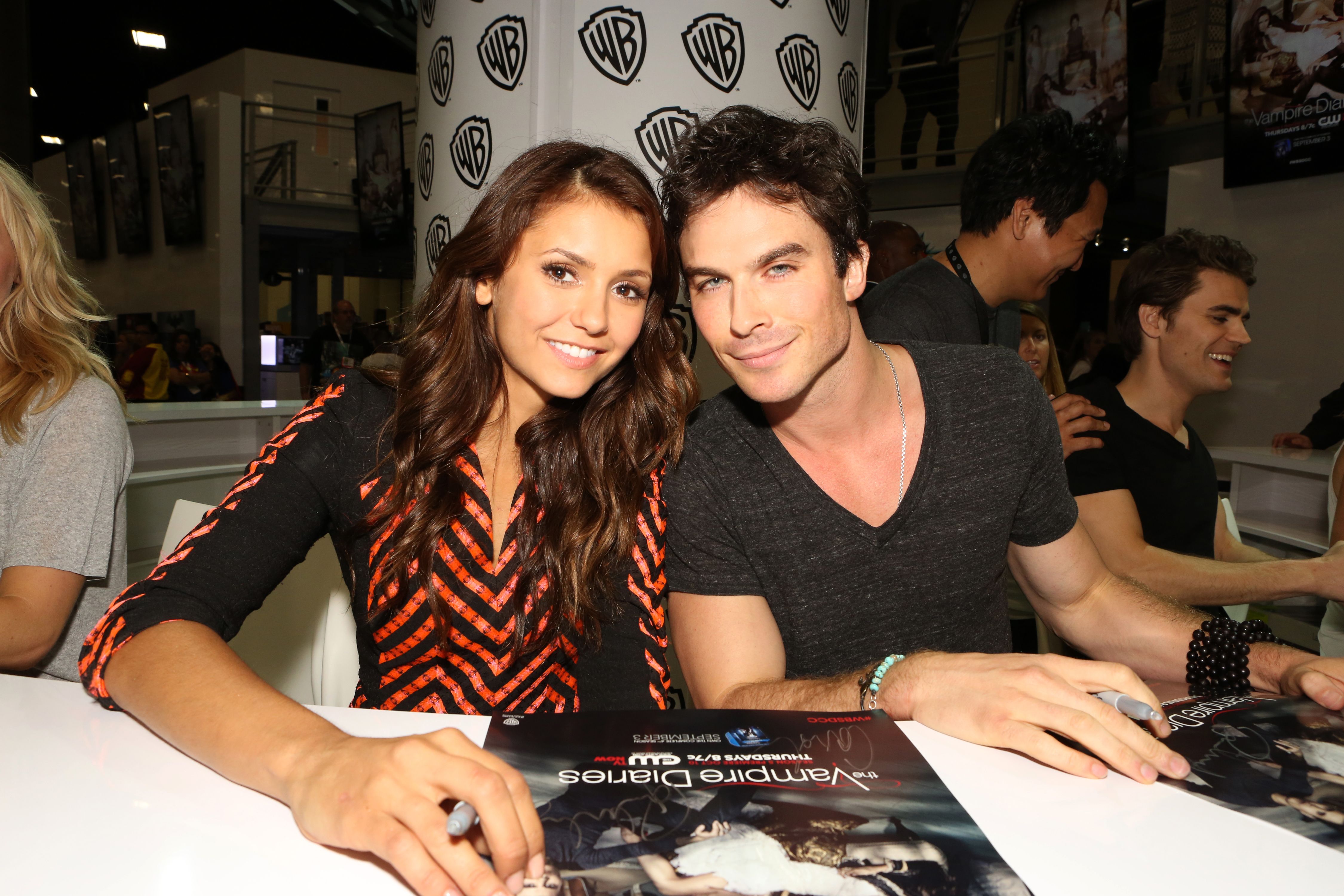 Nina Dobrev and Ian Somerhalder/Photo:Getty Images