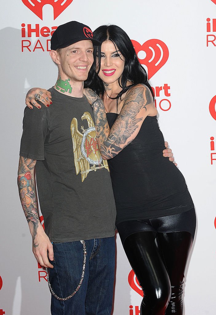 Image Credits: Getty Images / C Flanigan / FilmMagic | Deadmau5 (L) and television personality Kat Von D pose backstage during the 2012 iHeartRadio Music Festival at MGM Grand Garden Arena on September 22, 2012 in Las Vegas, Nevada. Image Credits: Getty Images / C Flanigan / FilmMagic | Deadmau5 (L) and television personality Kat Von D pose backstage during the 2012 iHeartRadio Music Festival at MGM Grand Garden Arena on September 22, 2012 in Las Vegas, Nevada.