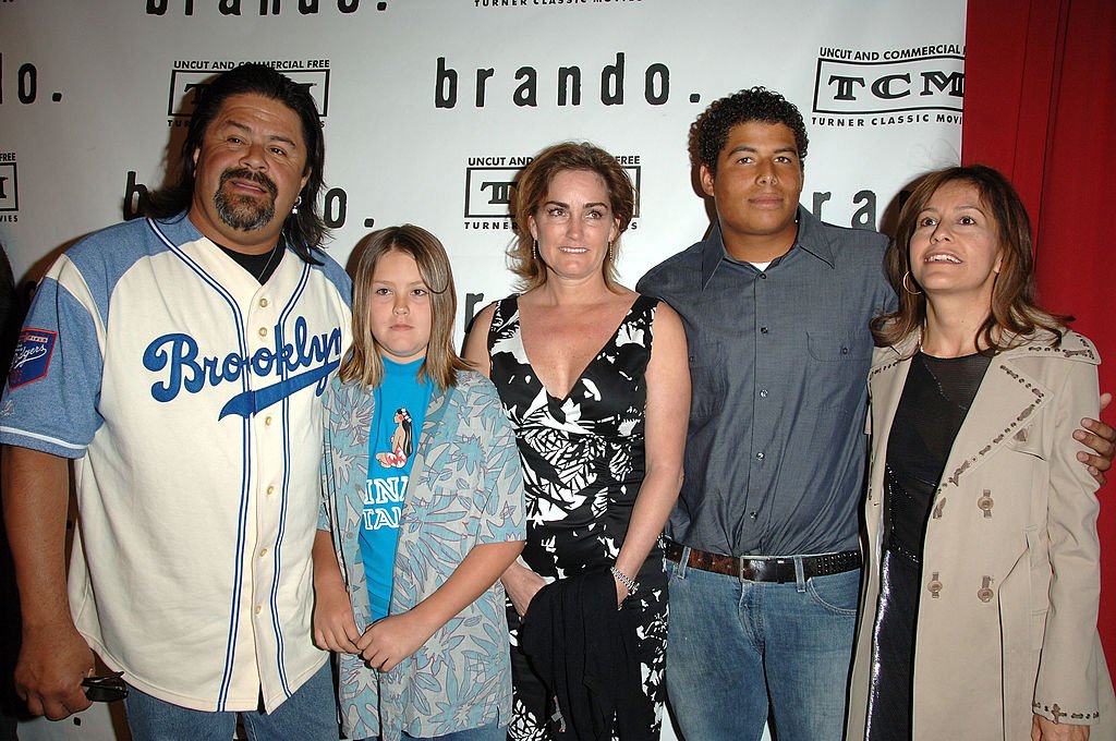 Image Credits: Getty Images | Marlon Brandon's children Miko, Karen, Prudence, Shane and Rebecca Brando