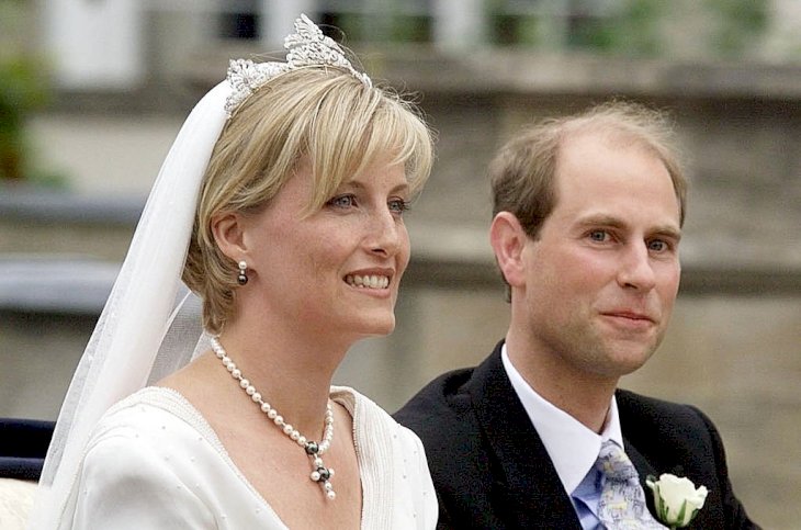 Image Credit: Getty Images / Prince Edward and Sophie Rhys Jones on their wedding day.