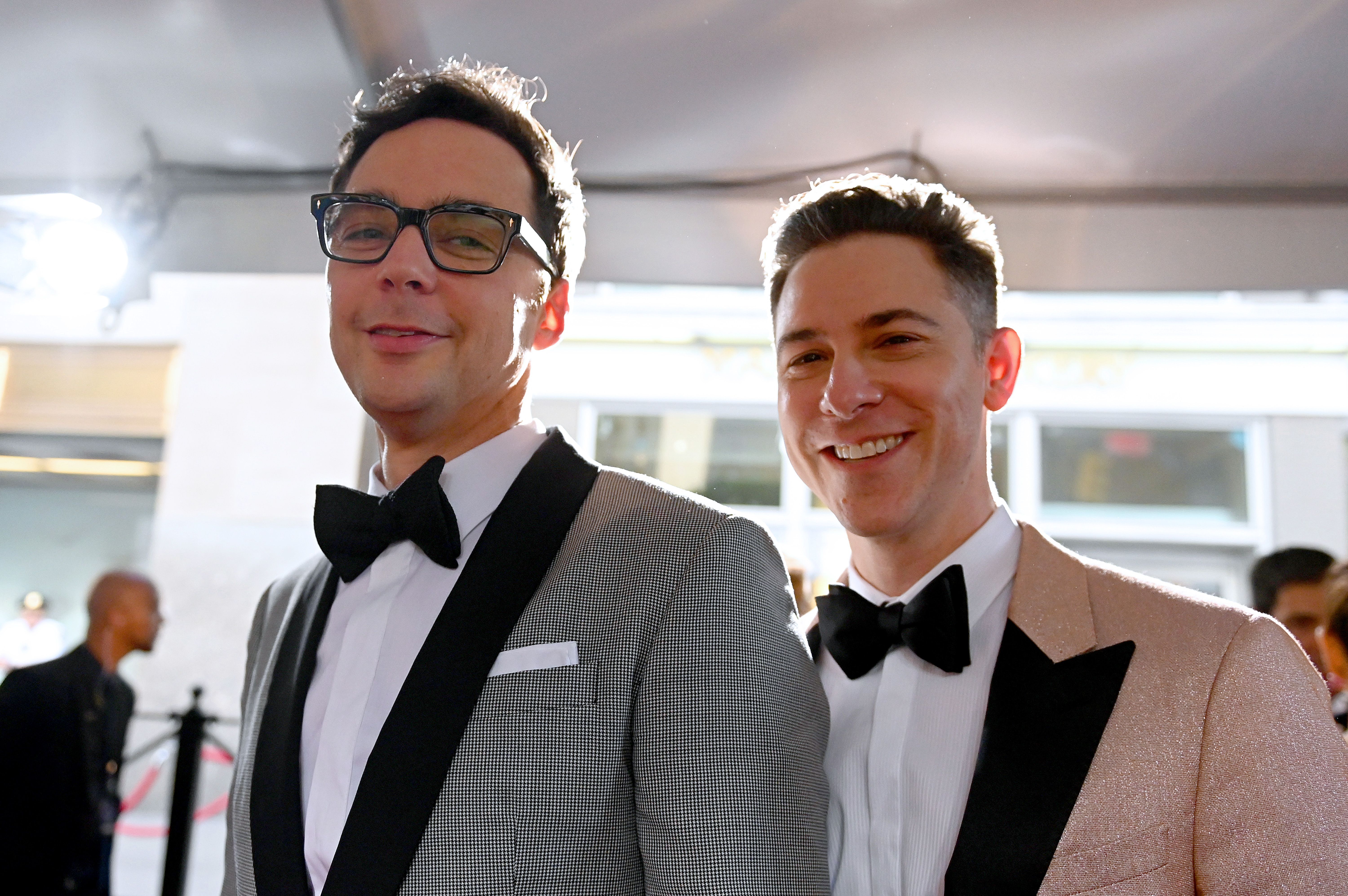 Jim Parsons and Todd Spiewak/Photo:Getty Images Jim Parsons and Todd Spiewak/Photo:Getty Images