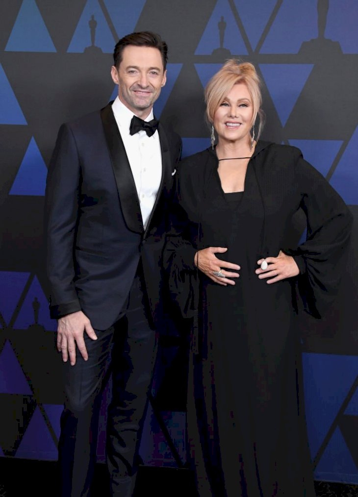 Image Credit: Getty Images / Hugh Jackman and Deborra-Lee Furness attend an event in 2018.