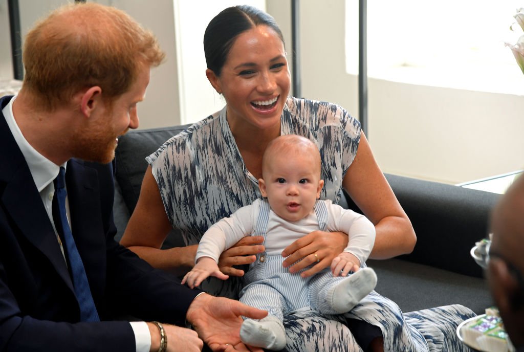Le prince Harry et la duchesse Meghan avec leur bébé Archie.  |  Image: Getty Images.