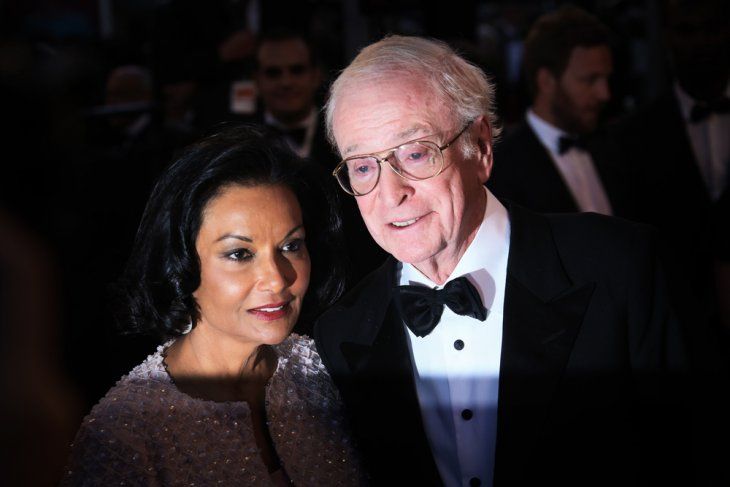 Michael Caine and Shakira Baksh/Photo:Getty Images