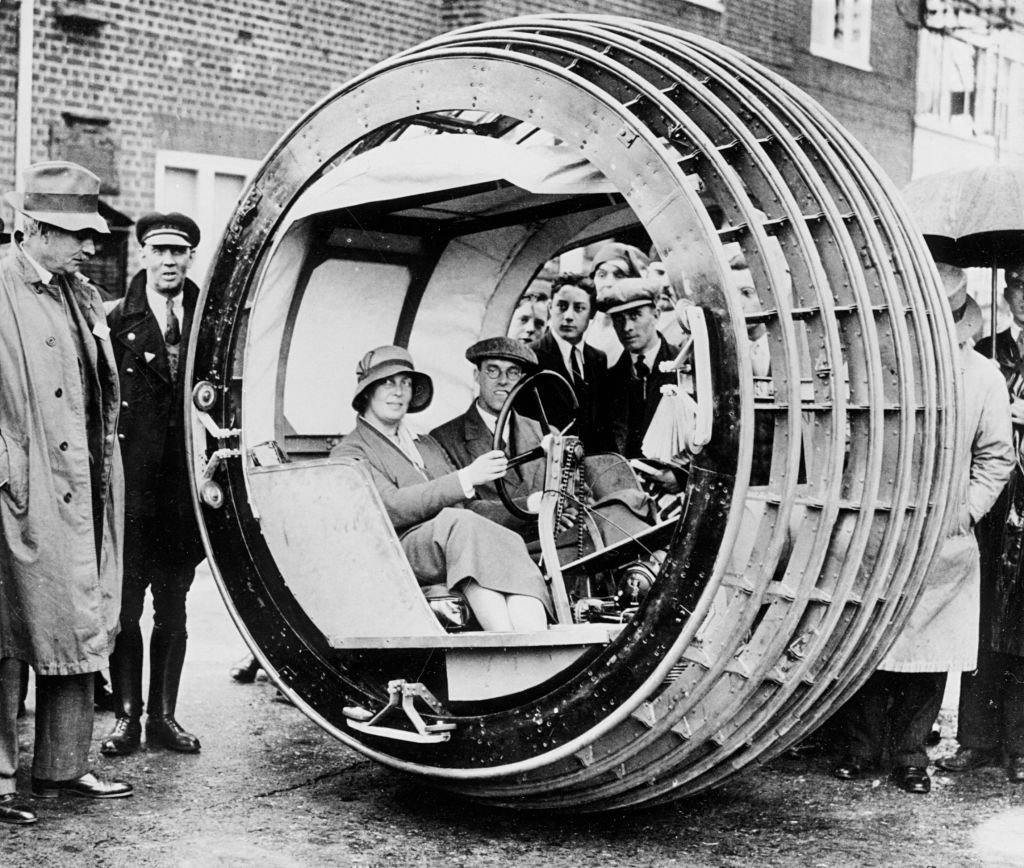 Purve's Dynasphere, 1932. Image Credit: Getty Images Purve's Dynasphere, 1932. Image Credit: Getty Images