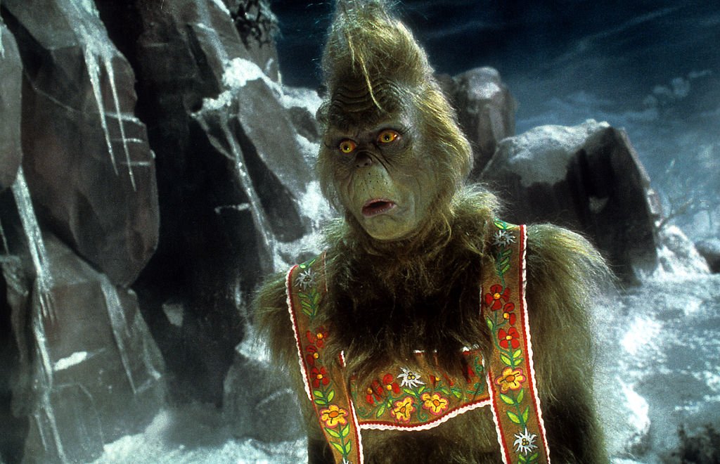 Image Credit: Getty Images / Jim Carrey in a scene from the film 'How The Grinch Stole Christmas', 2000. Image Credit: Getty Images / Jim Carrey in a scene from the film 'How The Grinch Stole Christmas', 2000.