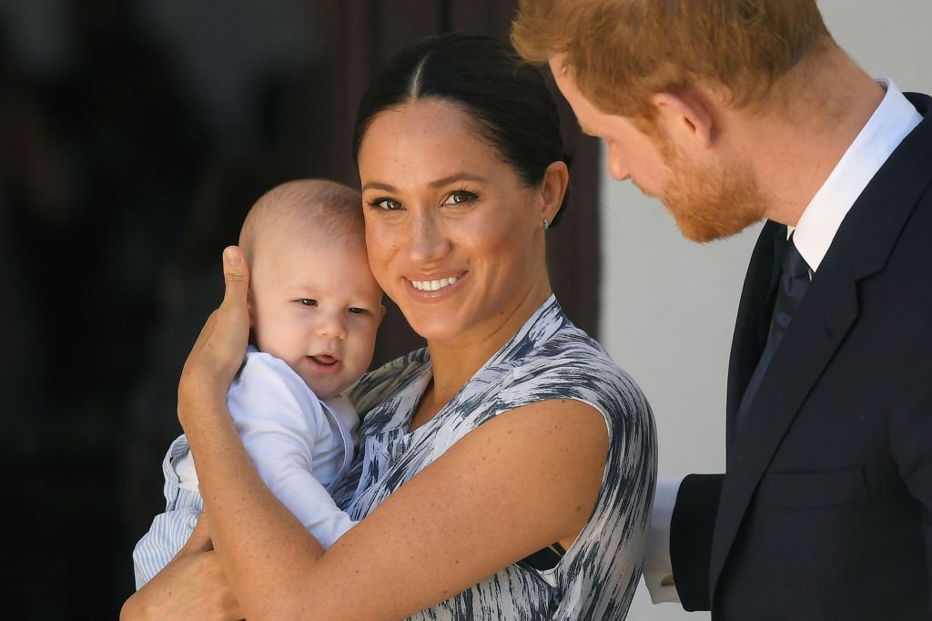 Image Credit: Getty Images / Prince Harry, Duke of Sussex and Meghan, Duchess of Sussex and their baby son Archie Mountbatten-Windsor on September 25, 2019 in Cape Town, South Africa.