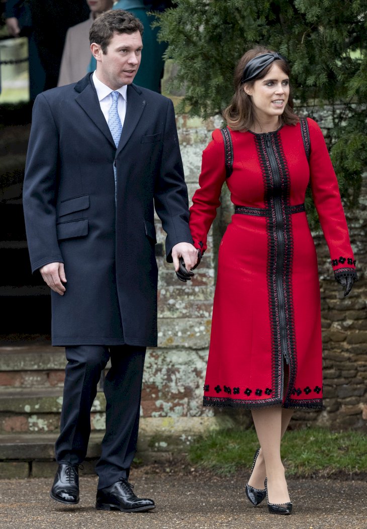 Image Credit: Getty Images / Princess Eugenie and Jack Brooksbank at a public event.
