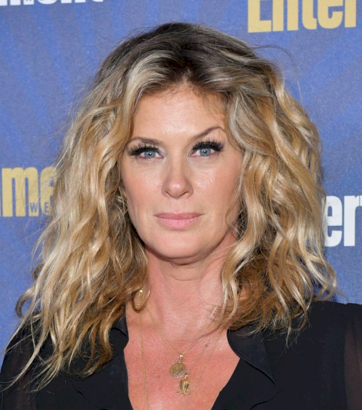 Image Credits: Getty Images / Rodin Eckenroth / WireImage | Rachel Hunter in January 2020.