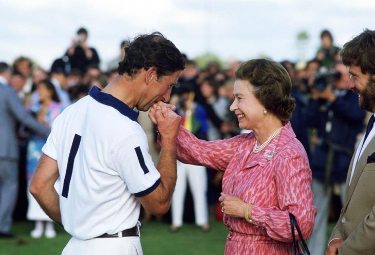 Image Source: Getty Images/Queen Elizabeth II with Prince Charles