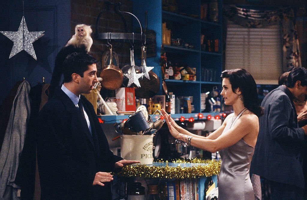 Courtney Cox and David Schwimmer/Photo:Getty Images
