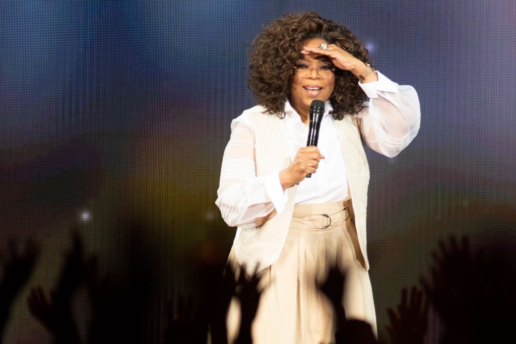 Image Credit: Getty Images / Oprah Winfrey speaks during Oprah's 2020 Vision: Your Life in Focus Tour presented by WW (Weight Watchers Reimagined) at Pepsi Center on March 07, 2020.